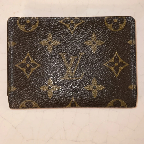 Louis Vuitton Unisex Monogram ID Business Card Holder Bifold Credit Card Holder - Picture 5 of 16